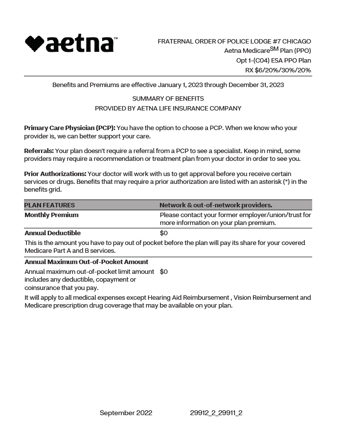 Chicago FOP Option 1 Screenshot