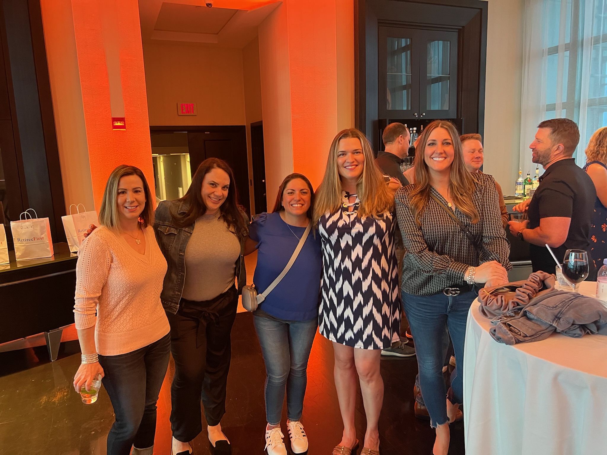 group photo at Retiree First growth summit