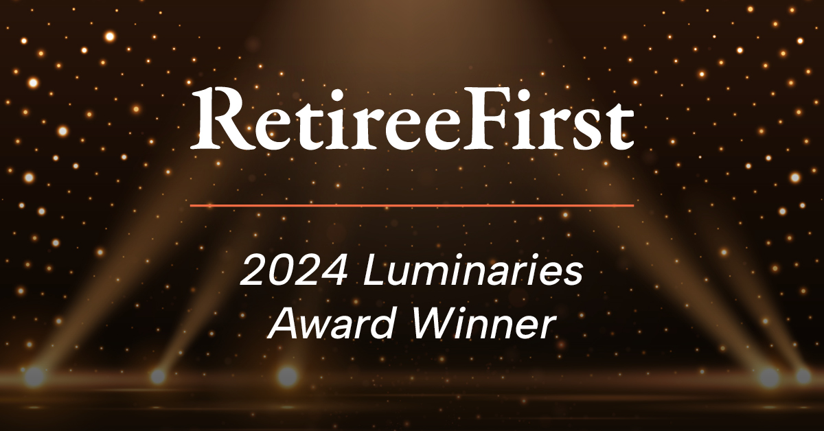 Retiree First 2024 Luminaries Award Winners e-banner