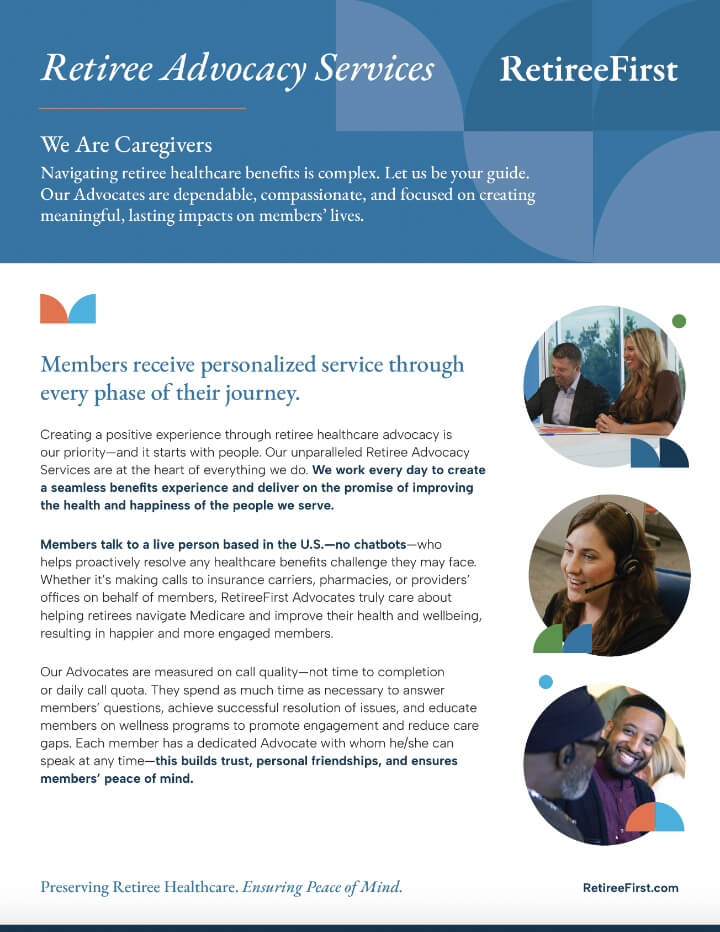 RetireeFirst Advocacy Services document thumbnail